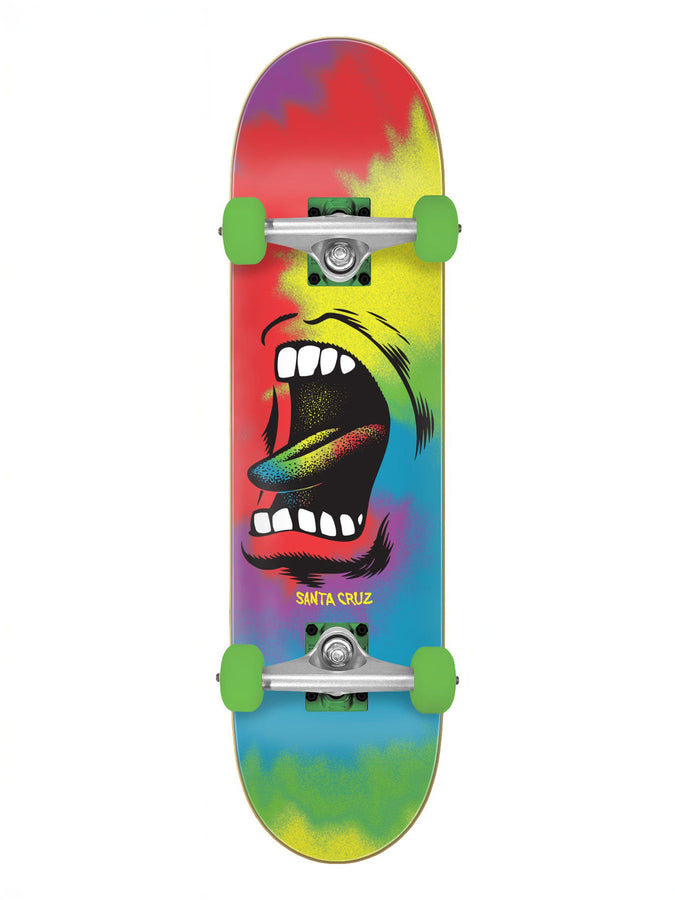 Santa Cruz Big Mouth Tie Dye Full 8’’ Complete Skateboard | MULTI