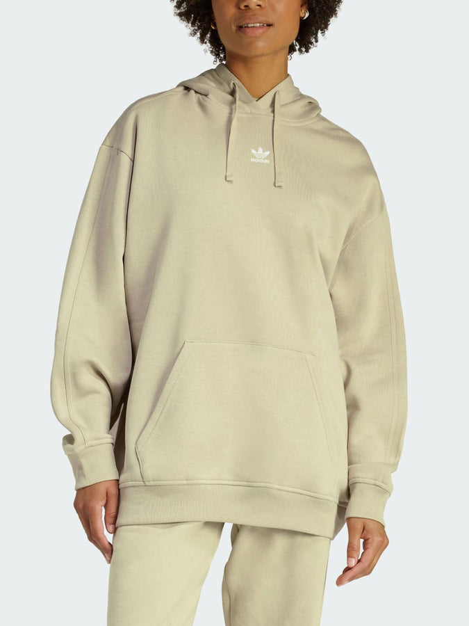 Adidas Essentials Stone Khaki Hoodie Spring 2026 | STONE KHAKI