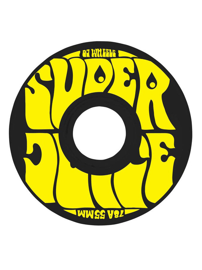 Oj's Mini Super Juice Black Skateboard Wheels | BLACK
