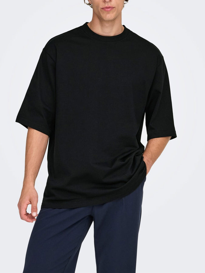 Only & Sons Millenium T-Shirt Fall 2026 | BLACK