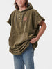Slowtide The Digs Green Poncho Towel