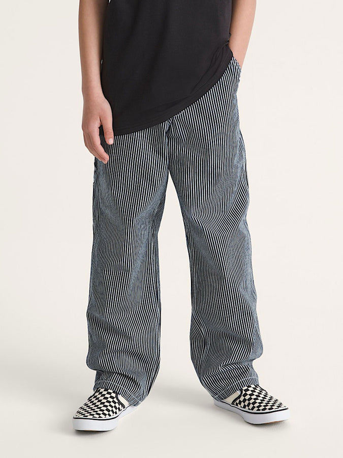 Vans Drill Chore Loose Tapered Carpenter Hickory Stripe Pants Fall 2026 | INDIGO (IND)