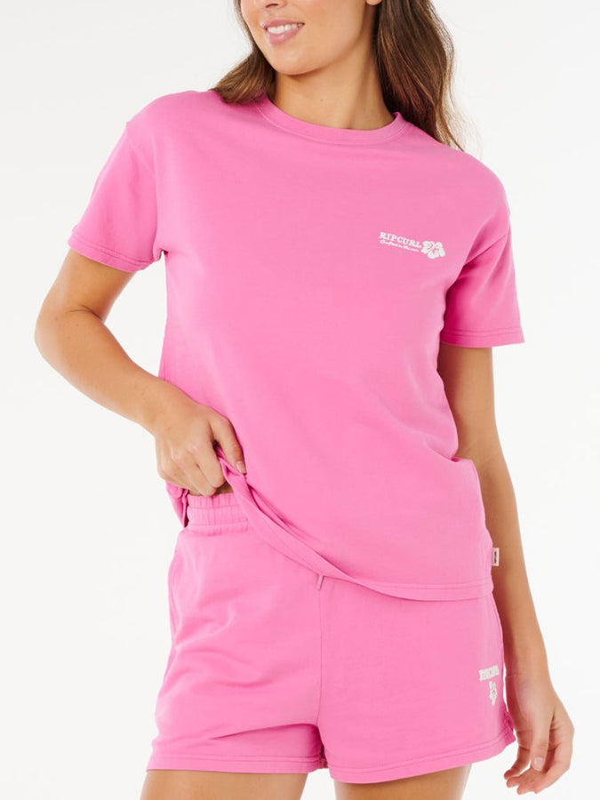 Rip Curl Surf Puff Party Pack T-Shirt Spring 2026 | SUPER PINK (4007)
