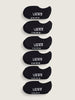 Vans No Show 6 Pack Socks