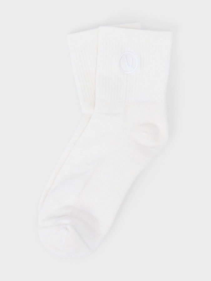 Vuori Half 2.0 Socks | WHITE (WHT)