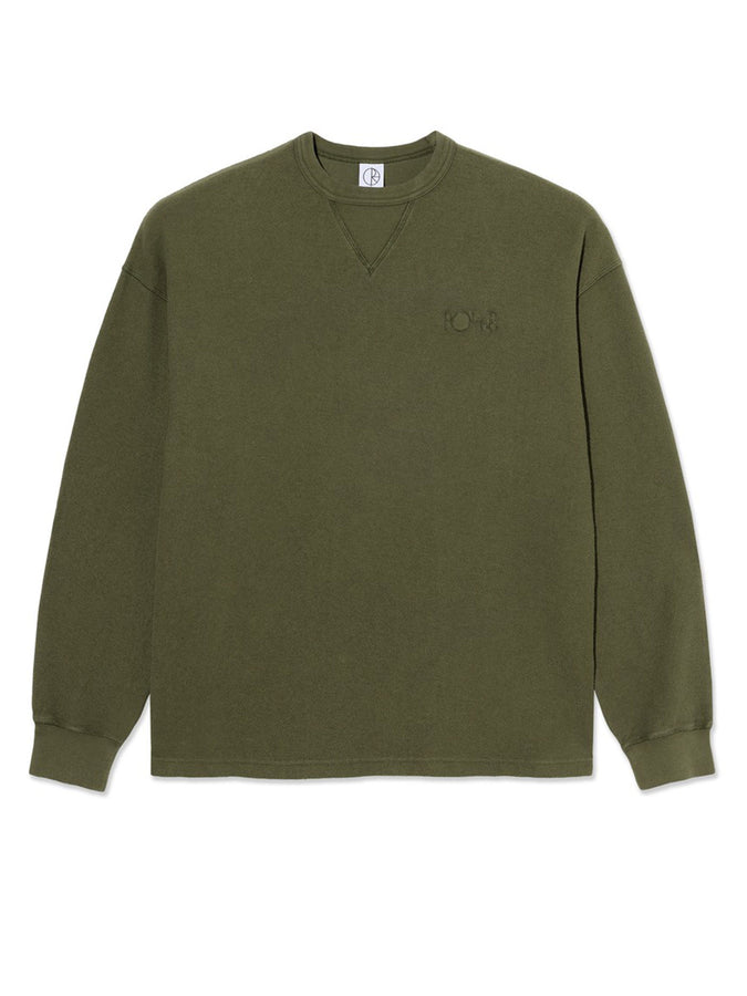 Polar Skate Co Reversed Sweater Spring 2026 | ARMY GREEN