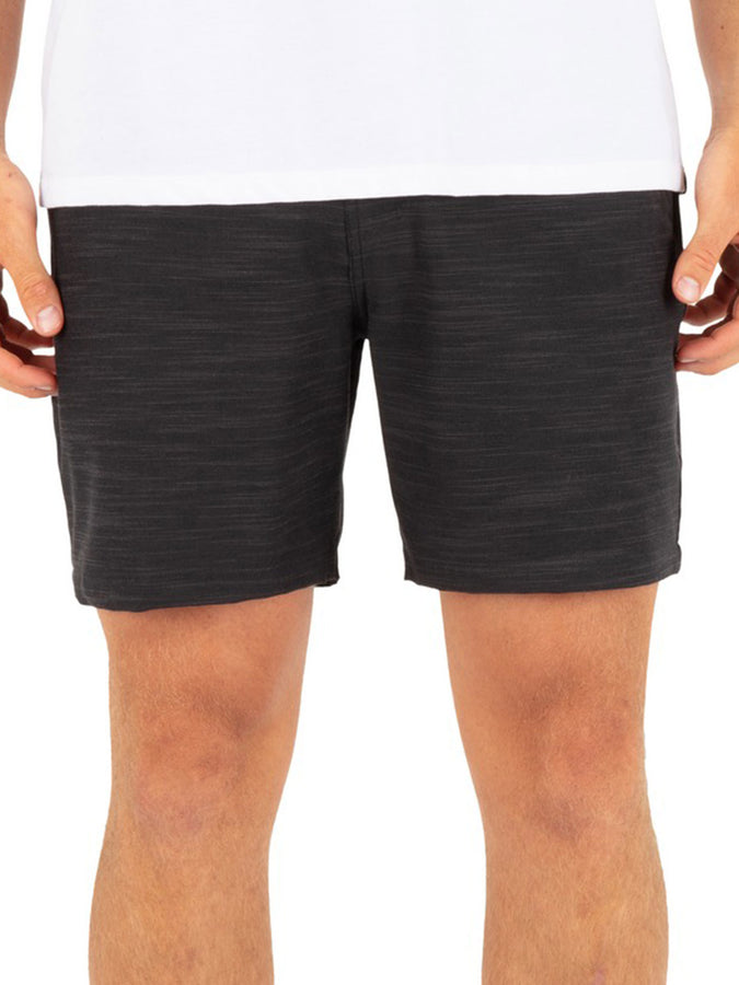 Hurley Phantom Slub 3/4 Waistband Shorts Spring 2026 | BLACK (H010)