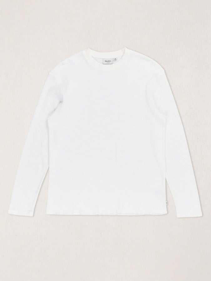 Rhythm Classic Waffle Sweater Fall 2026 | VINTAGE WHITE