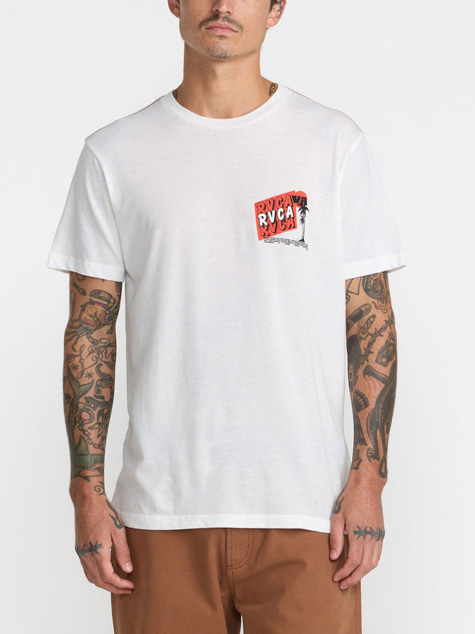 Rvca Isle Of The Tropics T-Shirt Fall 2026 | ANTIQUE WHITE (ANW)