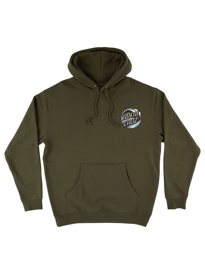 Santa Cruz Wave Dot Hoodie Spring 2026 | ARMY/LIGHT BLUE