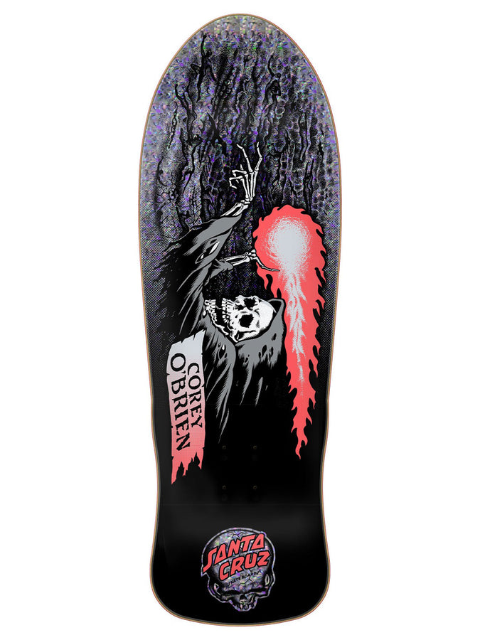 Santa Cruz Reissue Obrien Reaper 9.85’’ Skateboard Deck | BLACK