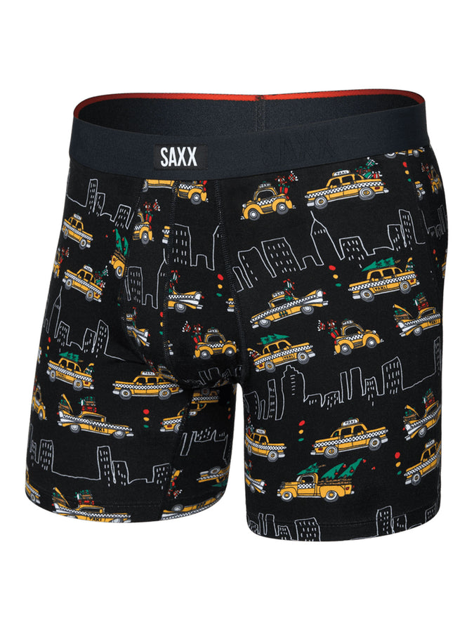Saxx Vibe Xtra Hail The Holiday Black Boxer | HAIL THE HOLIDAY BLACK (HTB)