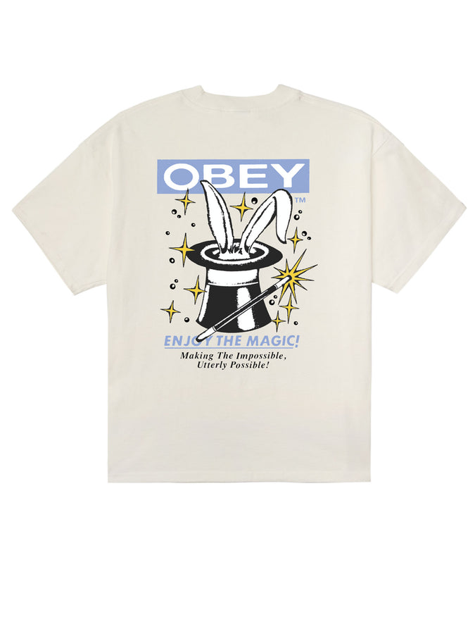 Obey Enjoy The Magic Heavyweight T-Shirt Summer 2026 | VINTAGE WHITE (VWH)