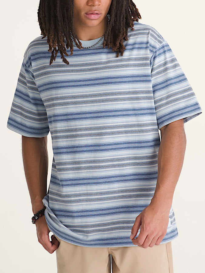 Vans Stripe Ringer Loose T-Shirt Fall 2026 | SOFT SLATE (H90)