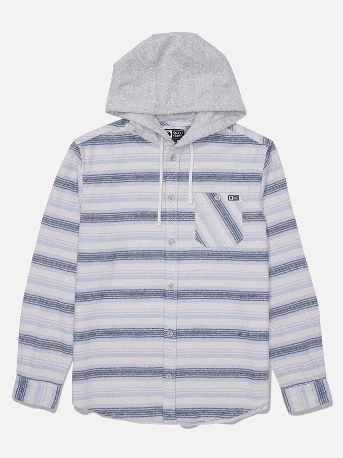 Salty Crew Crewser Hoodie Holiday 2026 | HARBOR GREY