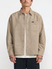 Rvca Dayshift Solid Flannel Long Sleeve Buttondown Shirt Fall 2026