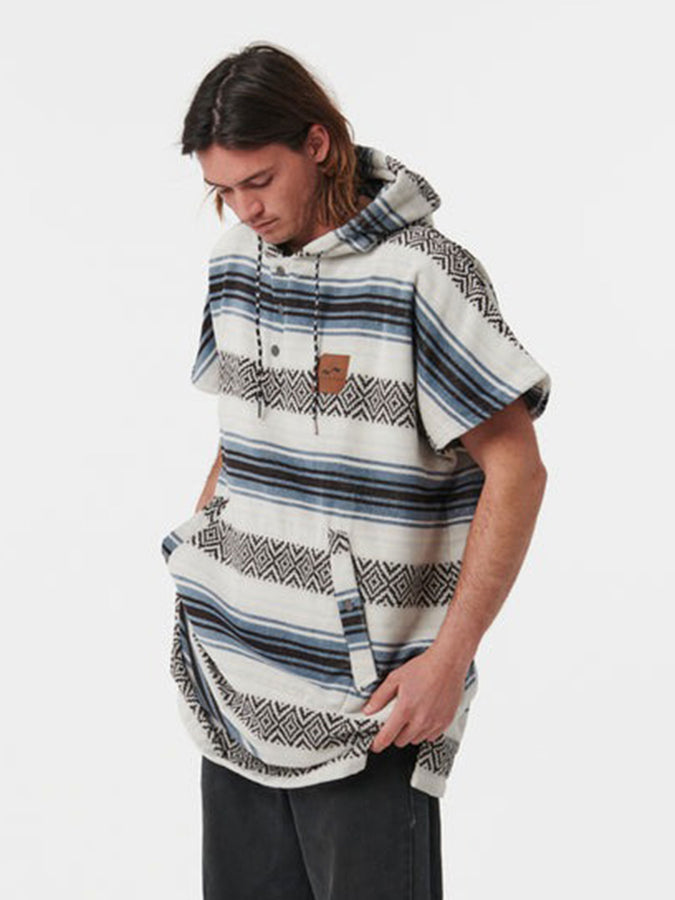 Slowtide Oso White Poncho Summer 2026 | WHITE