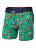 Saxx Vibe Xtra Soft Comfort Armchair Qb Lawn Green Boxer Brief