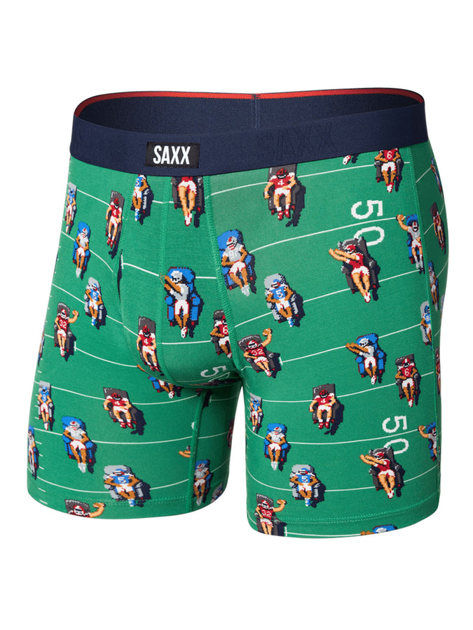 Saxx Vibe Xtra Soft Comfort Armchair Qb Lawn Green Boxer Brief | FAUTEUIL QB LAWN VERT (AQG)