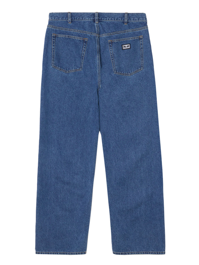 Obey Bigwig Baggy Jeans Holiday 2025 | MED STONEWASH LGT INDIGO (MSL)