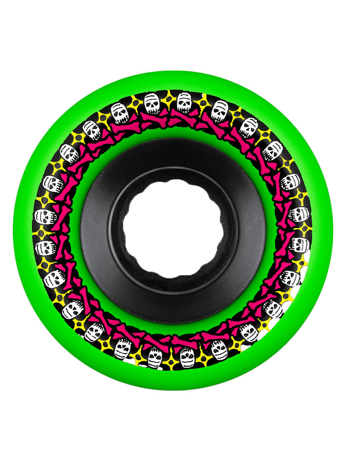 Bones Atf Rough Riders Green 56mm Skateboard Wheels | GREEN