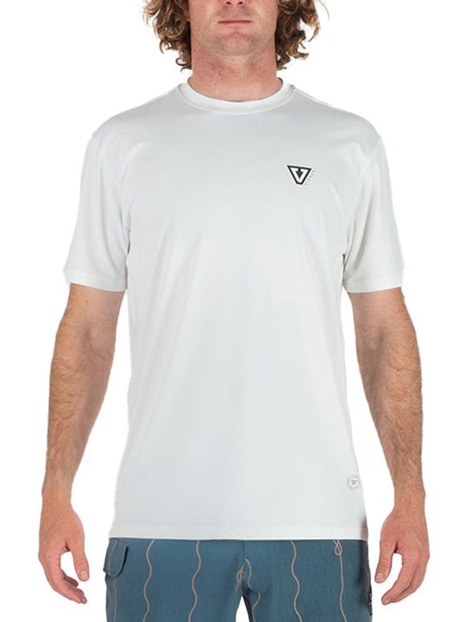 Vissla Twisted Eco Short Sleeve Rashguard Spring 2026 | WHITE (WHT)