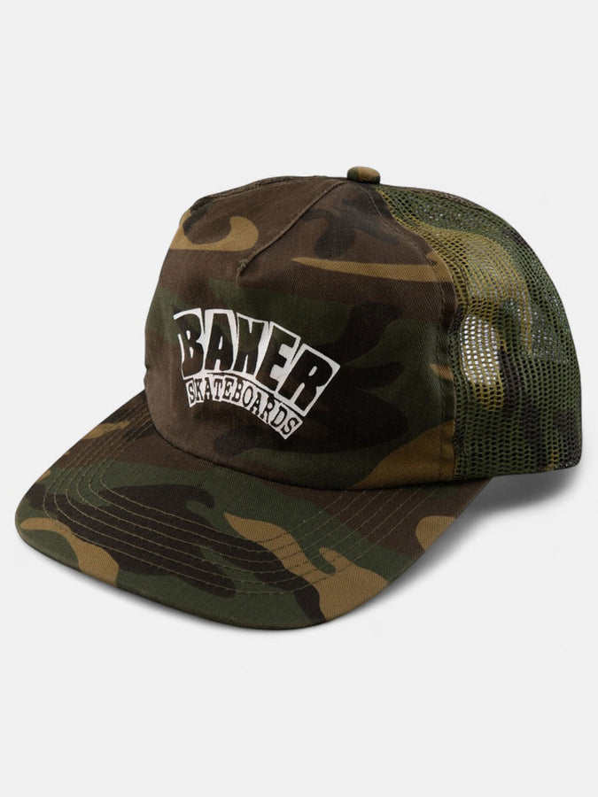Baker Arch Logo Snapback Hat | DESERT CAMO