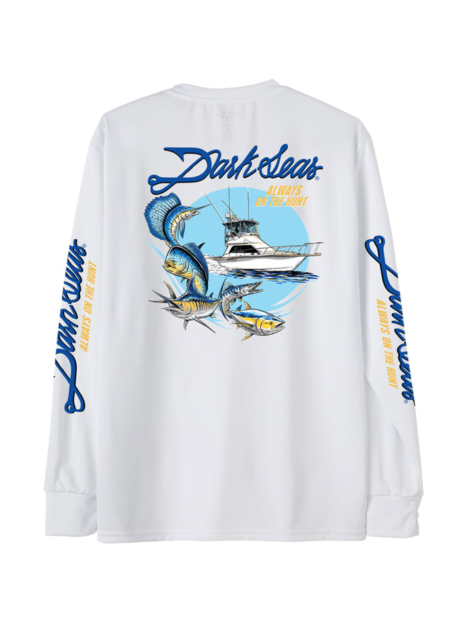 Dark Seas Reel Legends Uv Long Sleeve T-Shirt Spring 2026 | WHITE