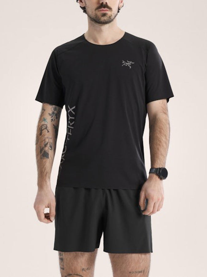 Arcteryx Norvan Downword Logo T-Shirt Spring 2026 | BLACK