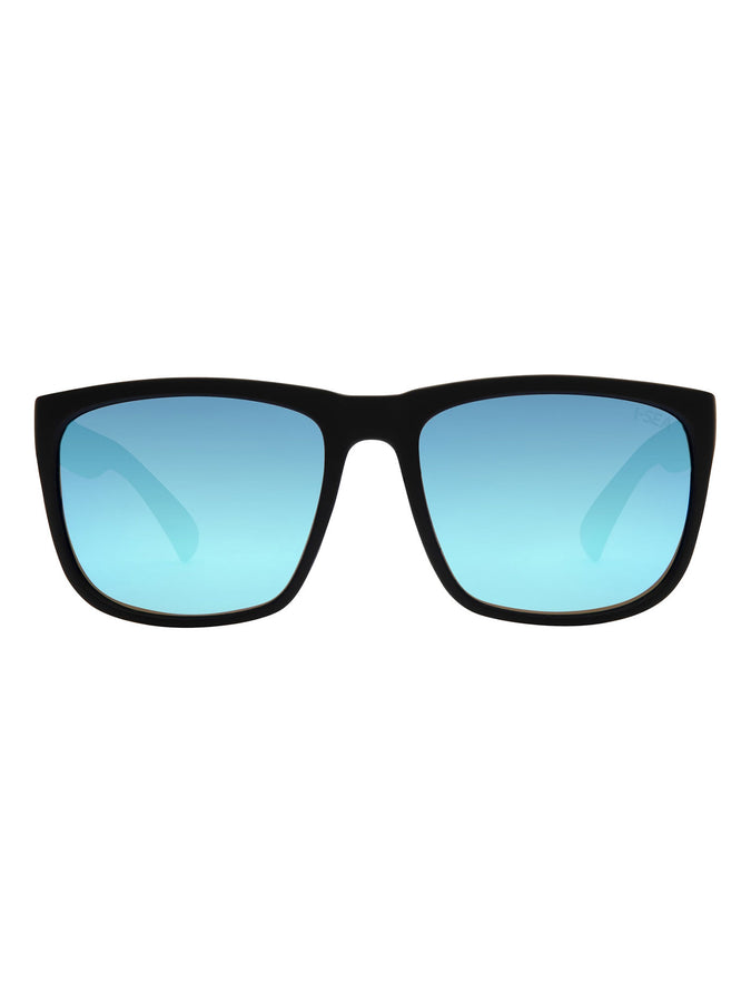 I-Sea Wyatt Sunglasses | BLACK/BLUE MIRROR
