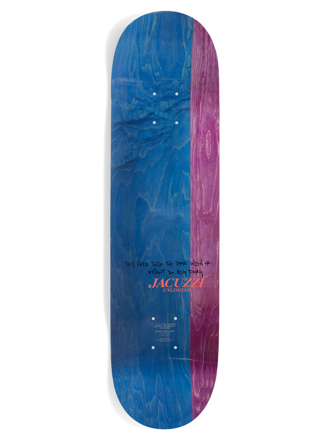 Ex7 Latham Frog 8.5'' Skateboard Deck | WHITE