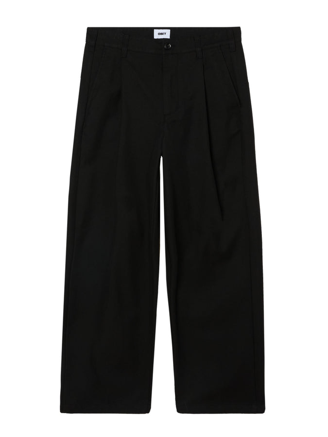 Obey Dean Pleated Pants Fall 2026 | BLACK (BLK)
