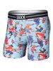 Saxx Volt Breathable Mesh Hockey Brawl Blue Boxer