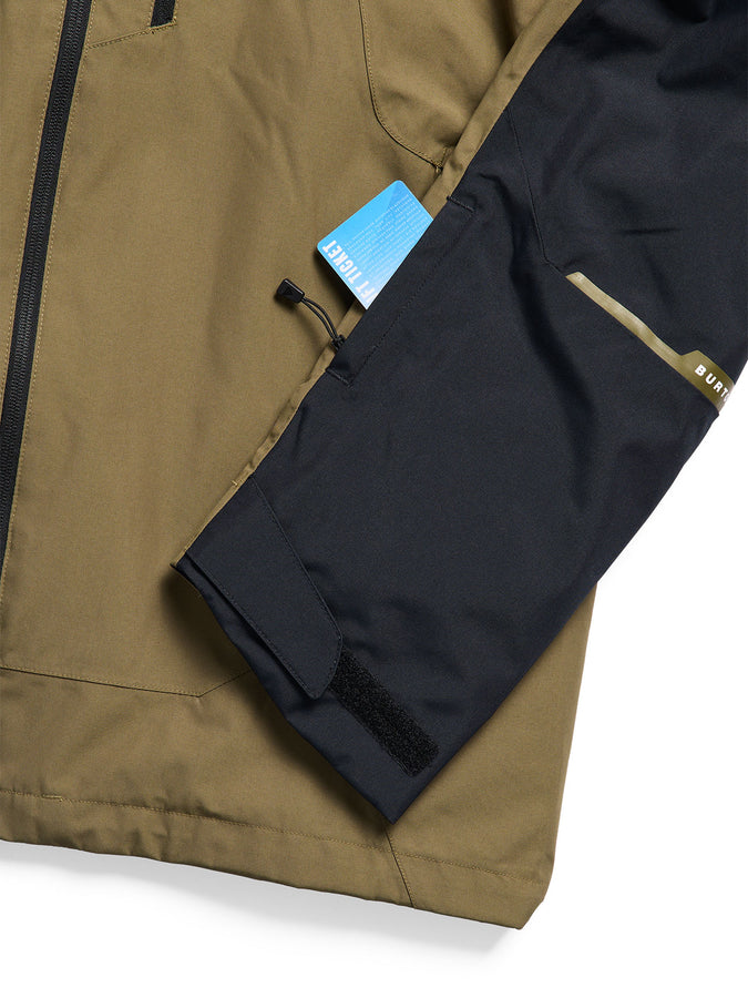 Burton Reserve 2L Insulated 2027 – Insulated Jacket | TRUE BLACK/DRIED MOSS (E9D)