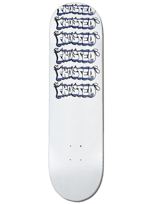 Frosted Skateboards Throwy Logo Skateboard Deck