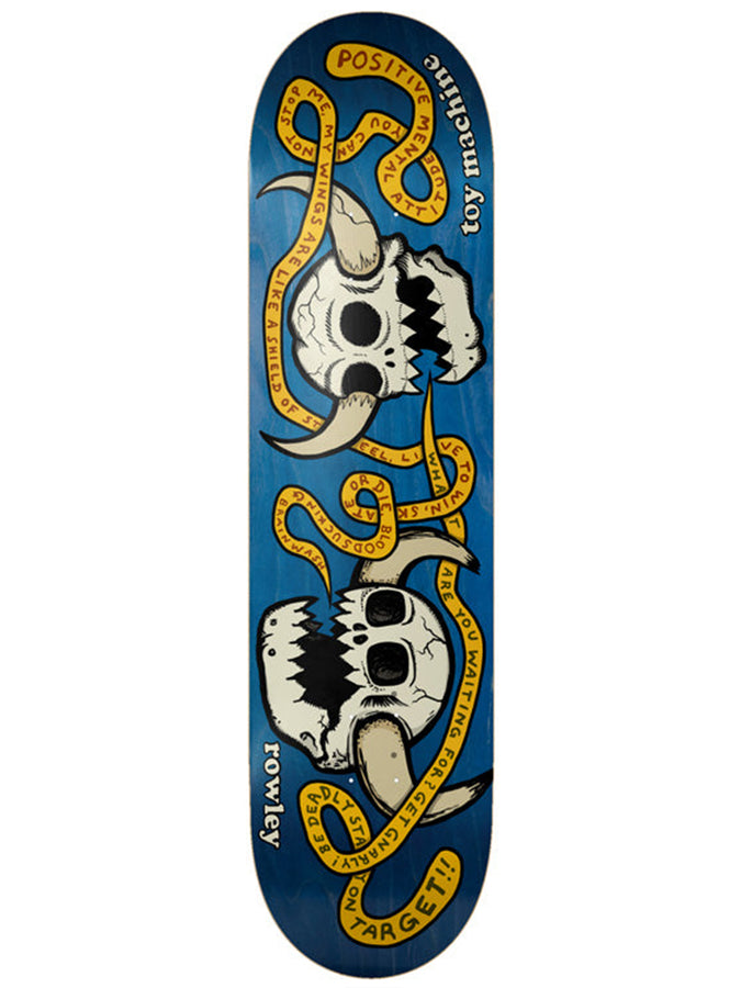 Toy Machine Rowley Skulls 8.25’’ Skateboard Deck | ASSORTED