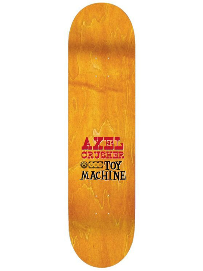 Toy Machine Axel Cruysberghs Mind Control 8.25 Skateboard Deck | MULTI