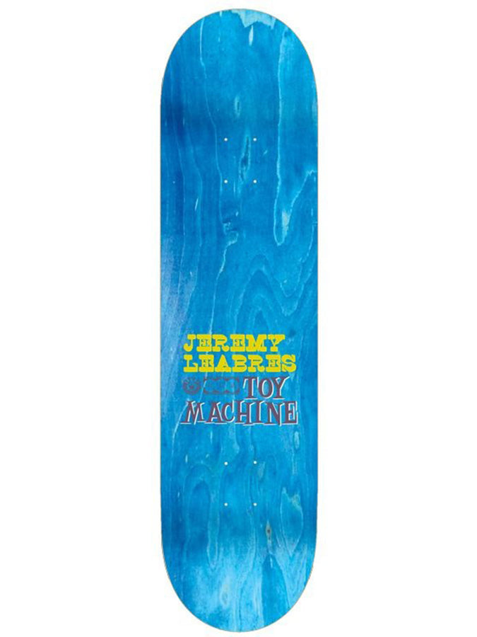 Toy Machine Jeremy Leabres Mind Control 8.0 Skateboard Deck | MULTI