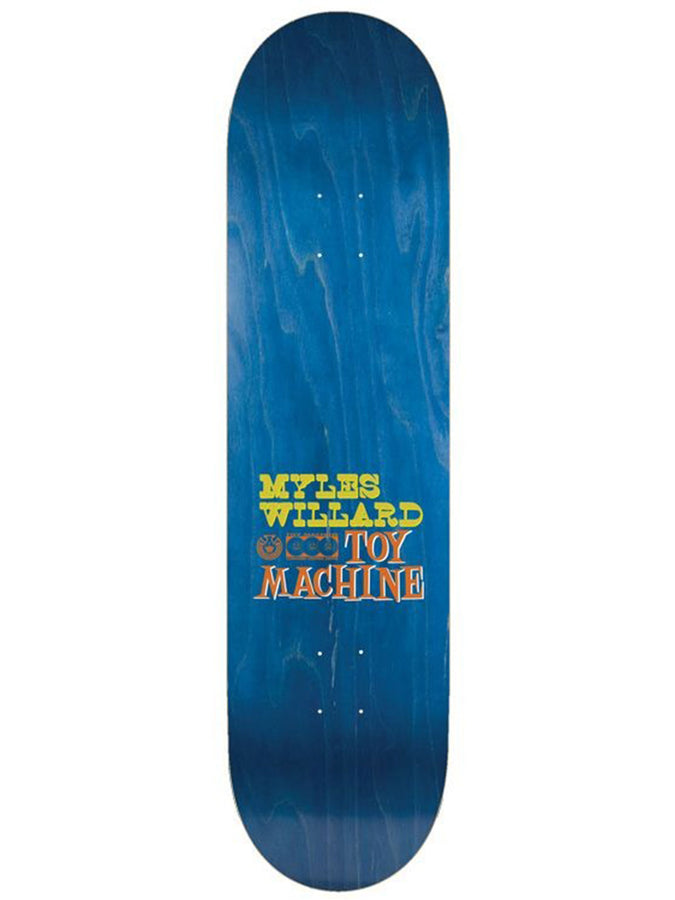 Toy Machine Myles Willard Mind Control 8.5 Skateboard Deck | MULTI