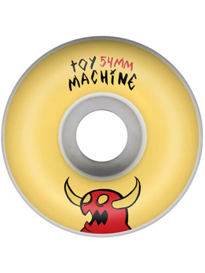 Toy Machine Sketchy Monster 54mm Skateboard Wheels 2025 | WHITE