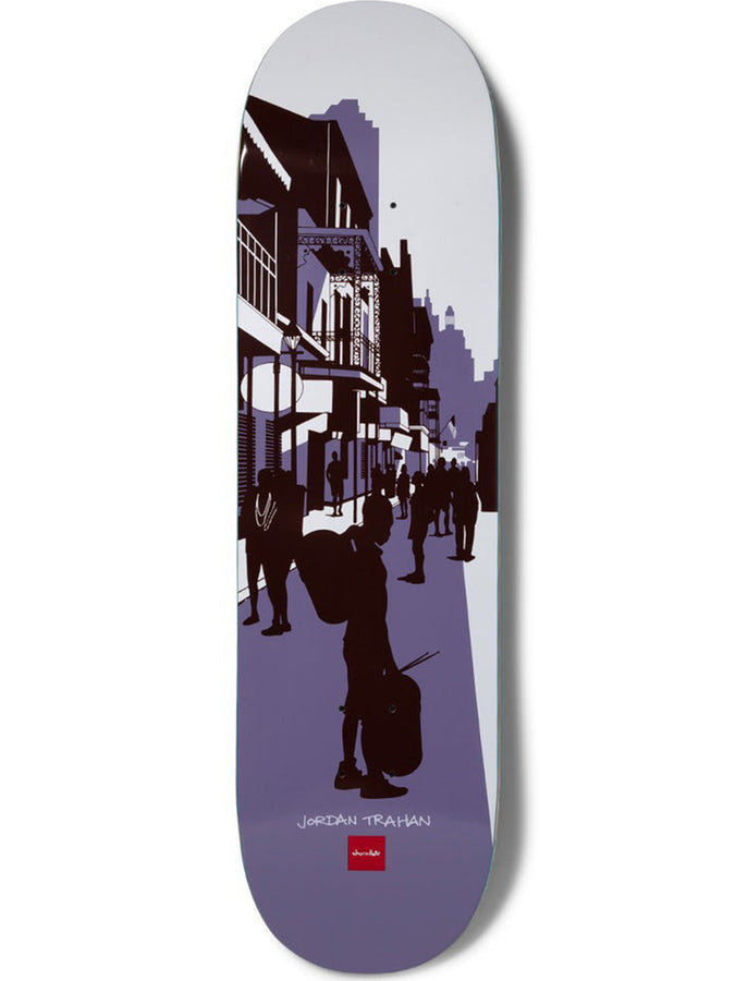 Chocolate City Series ’23 Trahan 8.5 Skateboard Deck | PURPLE
