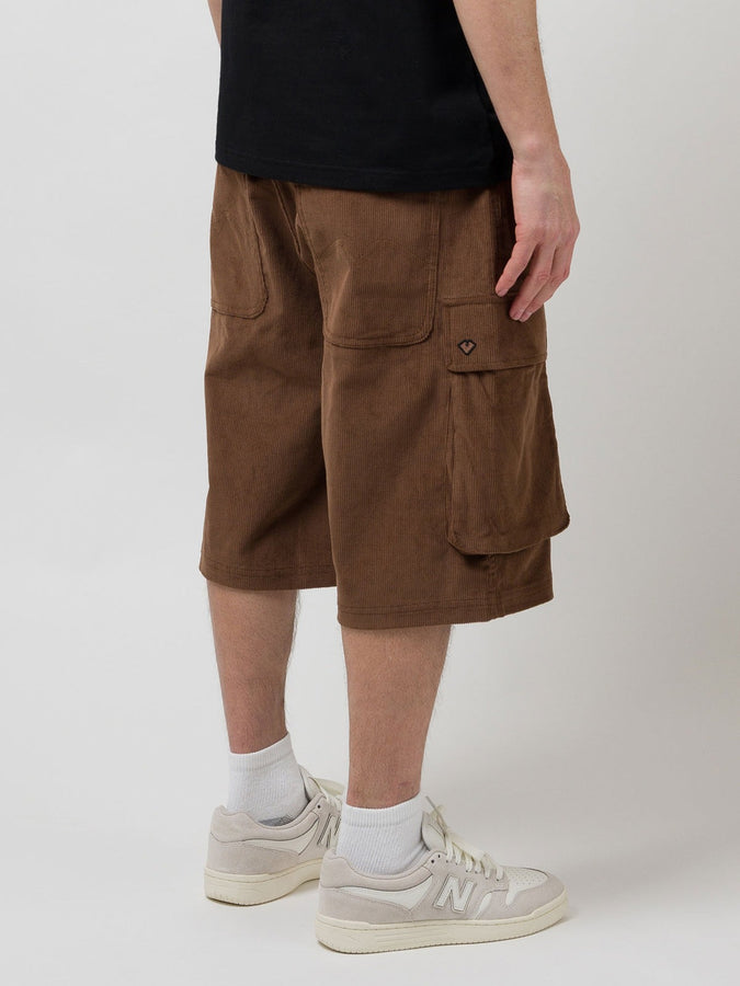 Loviah Trooper Corduroy Shorts Spring 2026 | BROWN