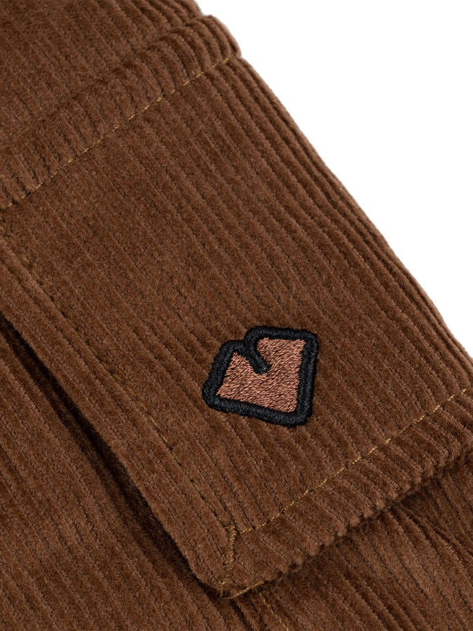 Loviah Trooper Corduroy Shorts Spring 2026 | BROWN