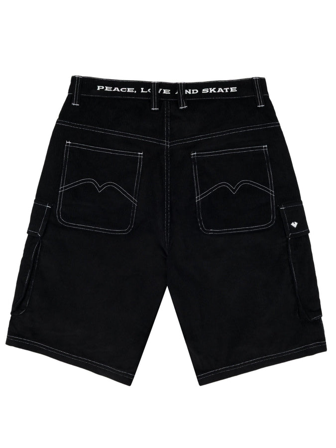 Loviah Trooper Corduroy Shorts Spring 2026 | JET BLACK