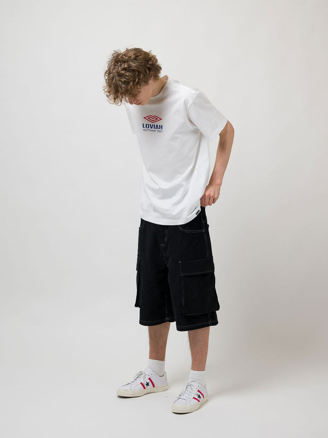 Loviah Trooper Corduroy Shorts Spring 2026 | JET BLACK