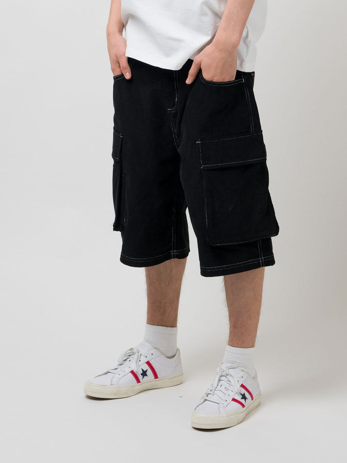 Loviah Trooper Corduroy Shorts Spring 2026 | JET BLACK