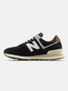New Balance 574 Brown/Dark Silver Metallic Shoes Spring 2026