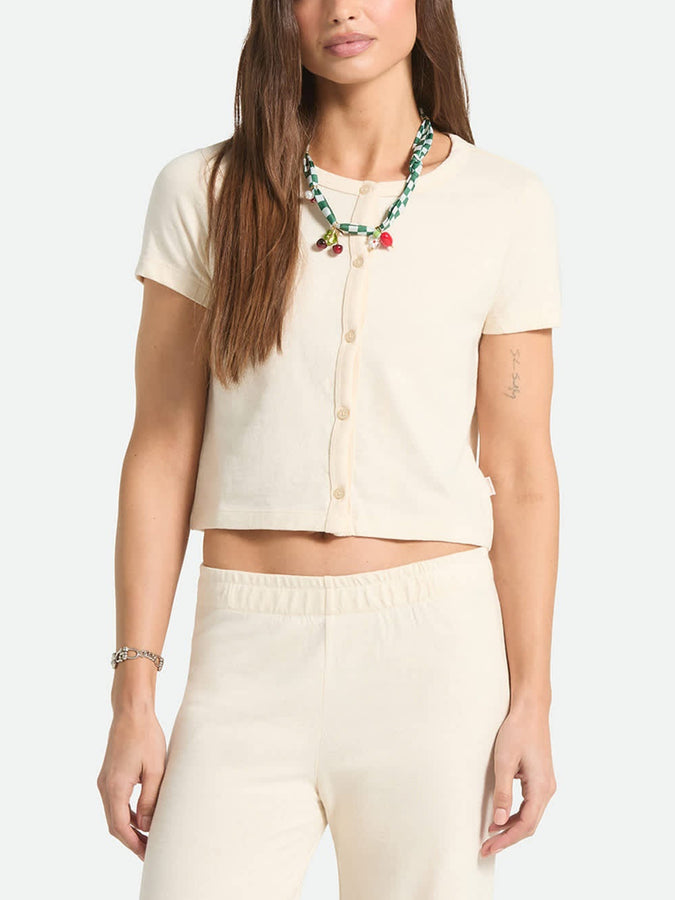 Brixton The Alice Short Sleeve Buttondwn Shirt Summer 2026 | WHITECAP