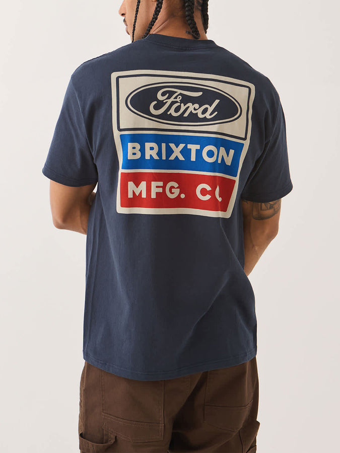 Brixton X Ford Service Dept Pocket T-Shirt Fall 2026 | AMERICAN NAVY