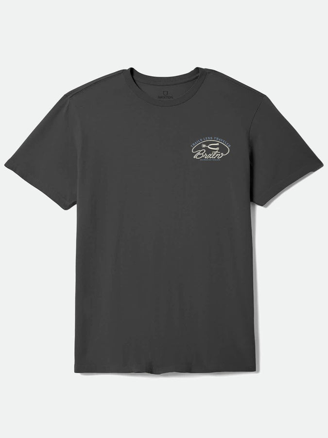 Brixton Trails T-Shirt Holiday 2026 |BLACK WORN WASH